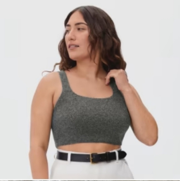 NWT Everlane Wool Blend Grey Top Size S - Picture 1 of 6